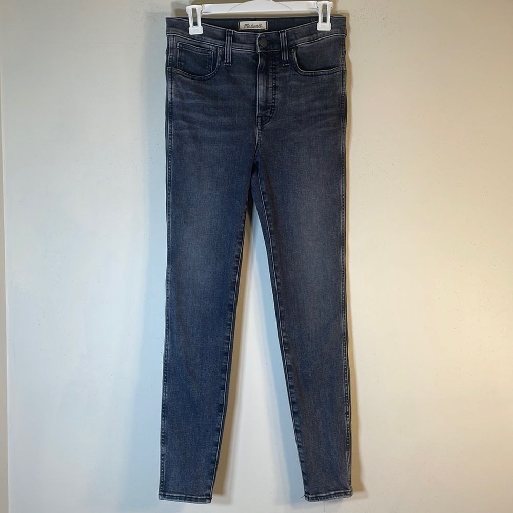 Madewell 10” High-Rise Skinny Crop Jeans. 27 Tall.
